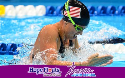 7-Time Olympic Medalist Amanda Beard Joins Forces With Barron Swim School & Hope Floats Foundation