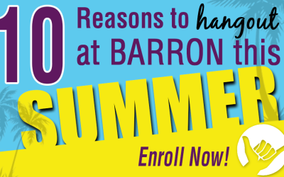 10 Reasons to Hang Out at Barron Gymnastics this Summer