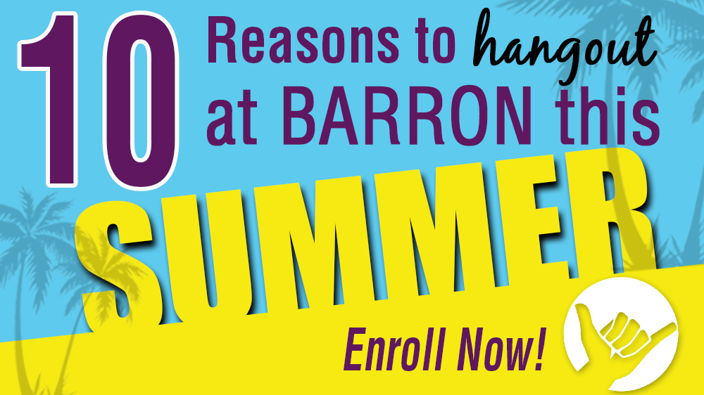 10 Reasons to Hang Out at Barron Gymnastics this Summer